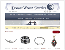 Tablet Screenshot of dragonweave.com